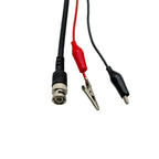 BNC Q9 Male to Alligator Clips Test Lead Cable ~1M Test Lead Cable Richie's