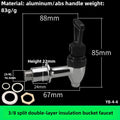 Thermal Insulation Bucket Press Faucet 3/8 & 1/2 Inch Beverage Bucket Faucet Richie's YB-4-4