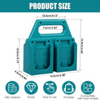 Makita 18V/14.4V Battery Holder – 6 or 4 Slot Organizer Battery Storage Holder Richie's 4 Slot