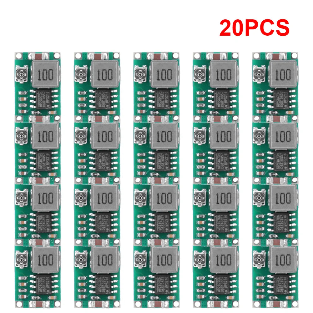 Mini360 DC Buck Converter Step-Down Module LM2596 4.75V-23V DC Buck Converter Richie's 20PCS