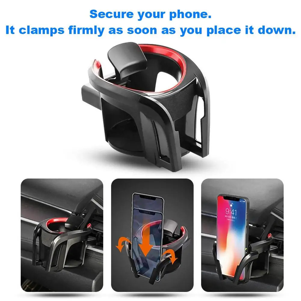Universal Car Air Vent Cup Holder with Adjustable Hook Car Cup Holder Richie's
