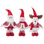 Retractable Christmas Figurines – Santa, Snowman & Reindeer Christmas Figurine Ornament Richie's