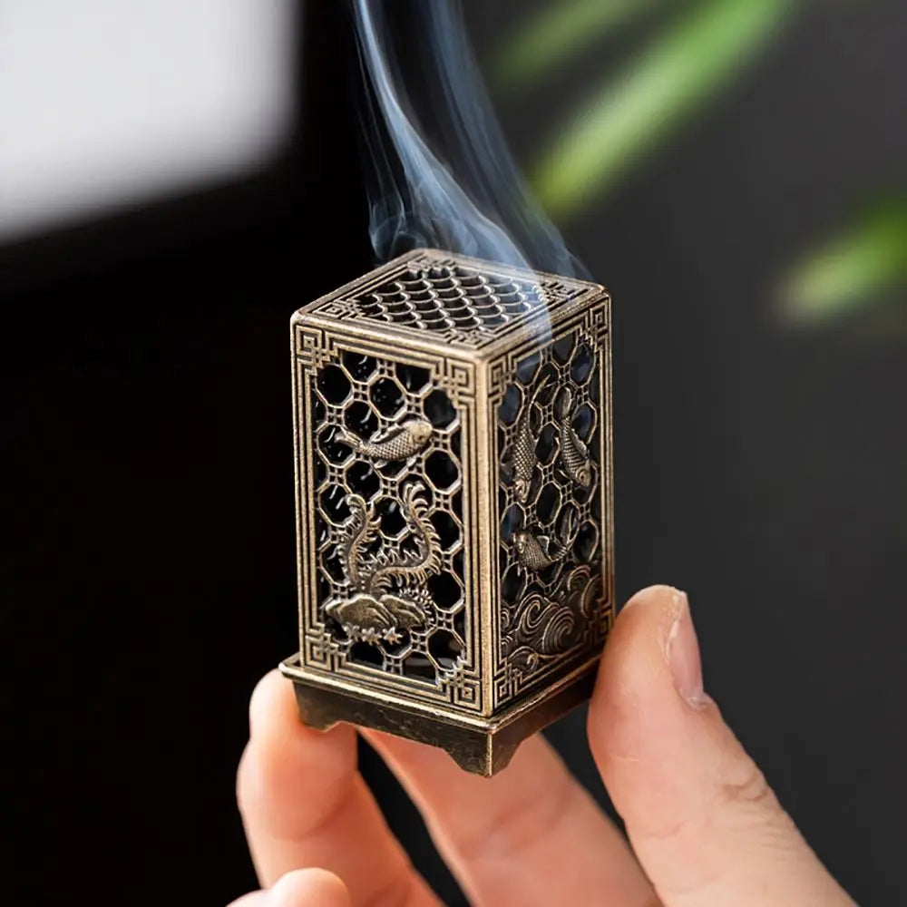 Chinese Style Zinc Alloy Incense Burner – Vertical Holder Incense Burner Richie's