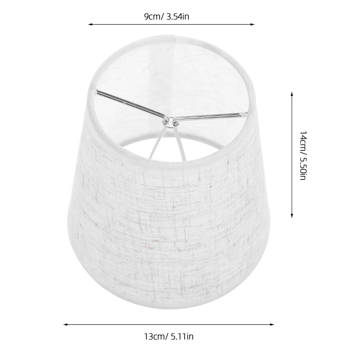 Mini Clip-On Fabric Drum Lampshade for Chandelier & Sconce Clip-On Lampshade Richie's