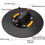 14-Inch Heavy Duty Vacuum Suction Cup 250kg Glass Tile Lifter Vacuum Suction Cup Lifter Richie's