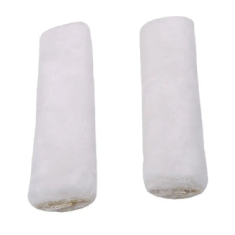 2Pcs Plush Car Seat Belt Shoulder Cover Pad – Auto Interior Seat Belt Cover Richie's White