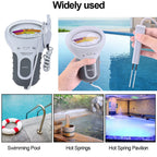 2-in-1 Digital pH & Chlorine Tester – Pool & Spa Meter Pool Water Tester Richie's