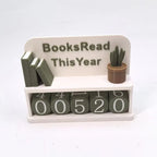 3D Printed Book Read Counter – Reading Tracker Bookshelf Sign Bookshelf Decor Counter Richie's 3
