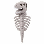 Dinosaur Skeleton Pet Costume – Halloween Cat & Dog Outfit Pet Halloween Costume Richie's Grey S