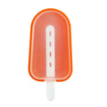 Silicone Popsicle Mould – Reusable Ice Lolly Maker with Lid & Sticks Popsicle Mould Richie's Orange