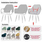 Elastic High Arm Chair Cover Polar Fleece Armchair Slipcover Armchair Slipcover Richie's