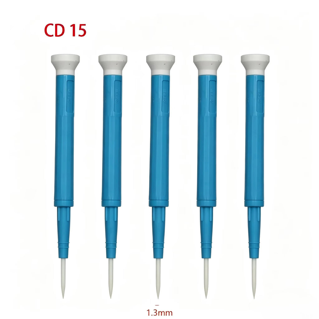 Ceramic Antistatic Slotted Screwdriver Set – 0.4mm Flat Tip Precision Screwdriver Set Richie's 5Pcs CD15