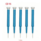 Ceramic Antistatic Slotted Screwdriver Set – 0.4mm Flat Tip Precision Screwdriver Set Richie's 5Pcs CD15