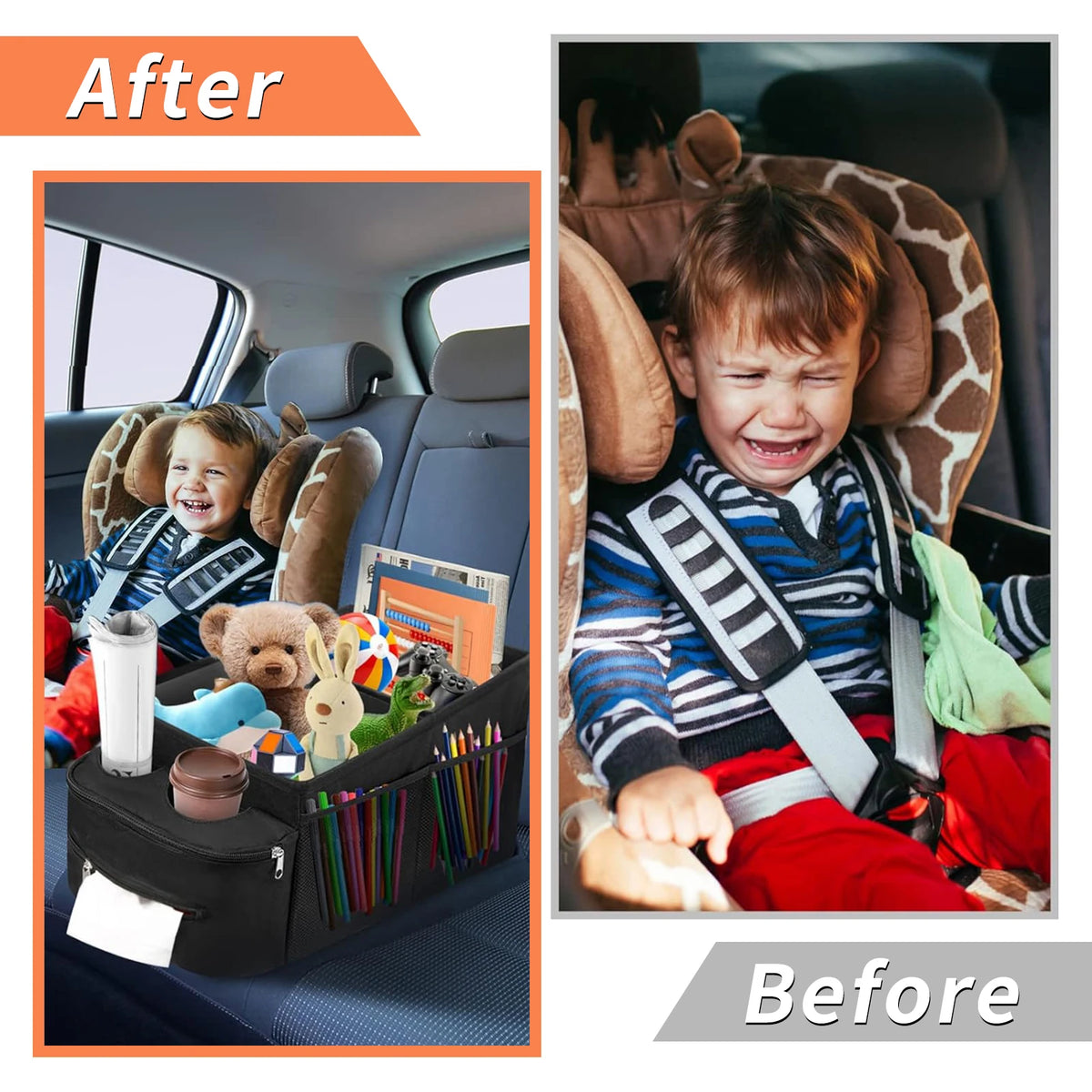 Foldable Car Seat Organizer – Waterproof 600D Oxford SUV MPV Car Seat Organizer Richie's