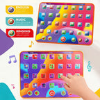 Kids Alphabet Learning Tablet – ABC, Numbers, Colors & Music Educational Learning Toy Richie's