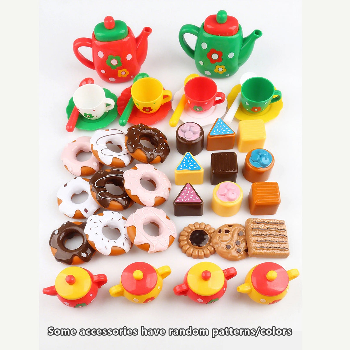 24-Piece Kids Afternoon Tea Playset – Toy Kitchen Party Set Kids Tea Playset Richie's