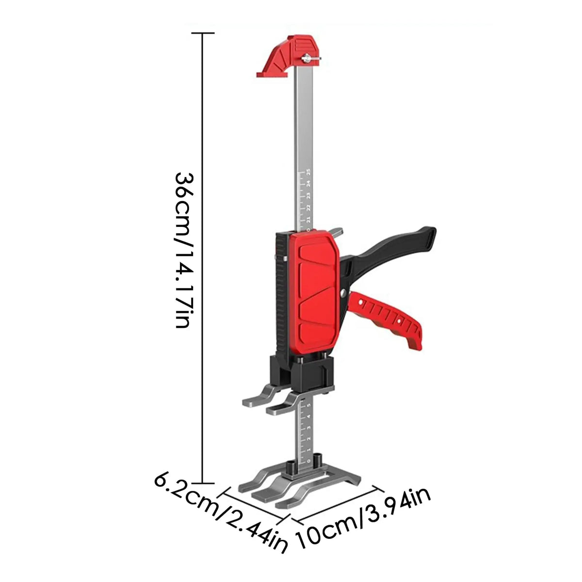 Heavy Duty Arm Jack Cabinet Lifter – Adjustable Furniture Install Tool Cabinet Lifting Jack Richie's L