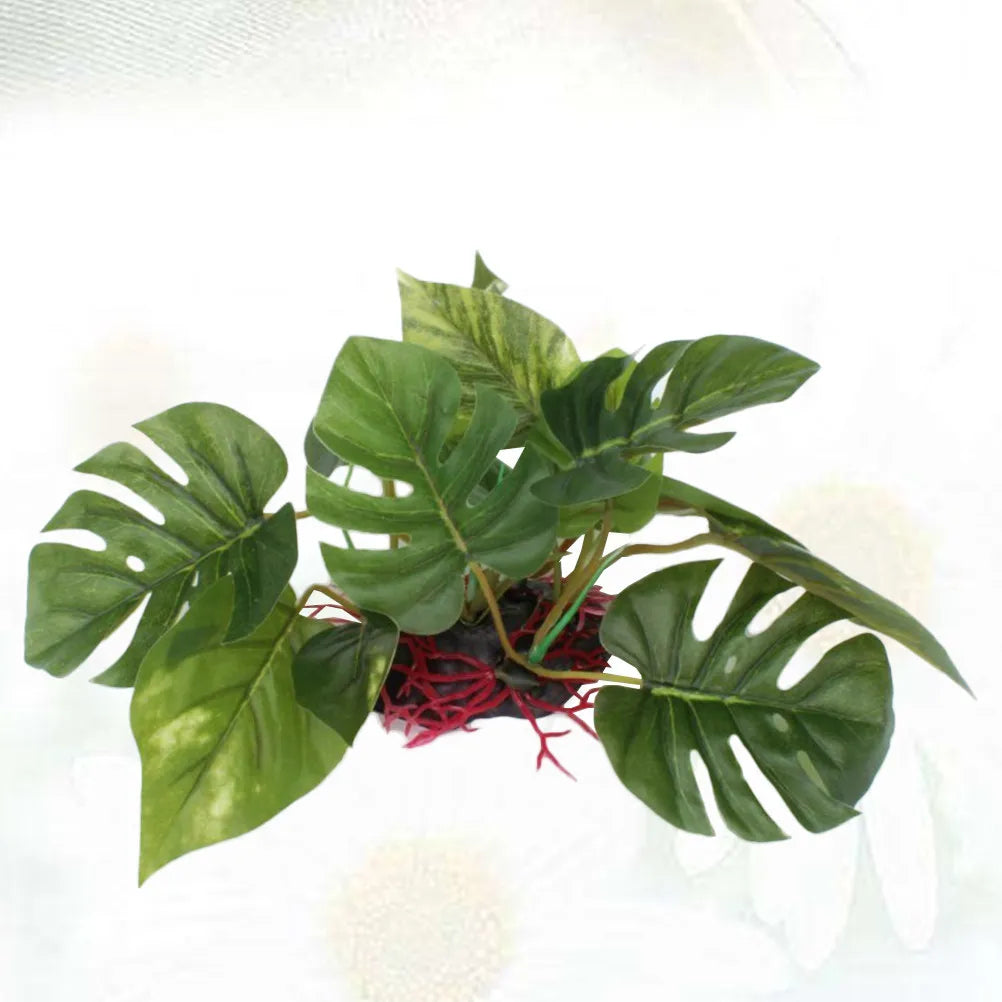 Artificial Aquarium Plant – Realistic Plastic Fish Tank Decor Aquarium Decor Plant Richie's