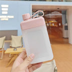 450ml BPA-Free Portable Sports Water Bottle – Flat Plastic Sports Water Bottle Richie's