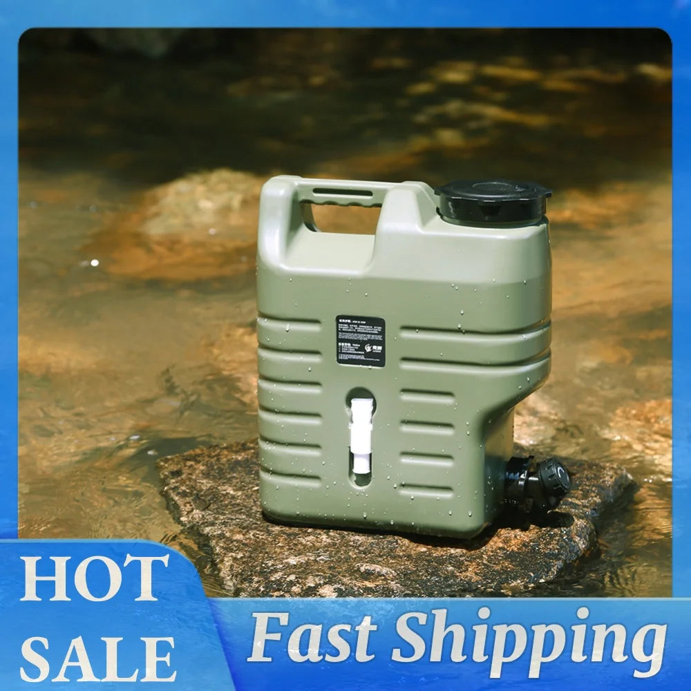 APWIKOGER 12L Portable Camping Water Carrier Tank with Spigot Camping Water Carrier Richie's