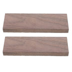 Natural Wood Knife Handle Scales – 2Pcs DIY Replacement Blanks Knife Handle Blanks Richie's