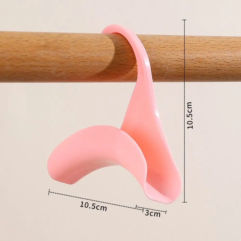 Plastic Handbag Hanger Hook – Closet Rod Storage Organizer Closet Hanger Hook Richie's Pink
