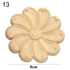 Wood Carved Floral Appliqué – Corner Furniture Frame Decoration Wood Carved Appliqué Richie's 13