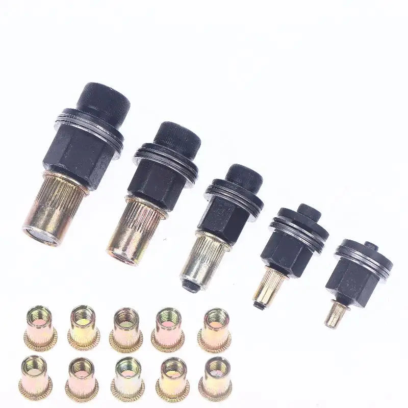11-Piece Manual Rivet Nut Tool Set – M3 to M12 Hand Riveter Rivet Nut Tool Richie's