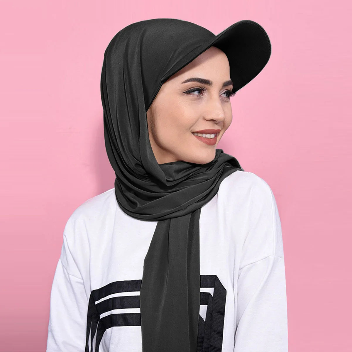 Women's Brim Bandana Turban Cap – Sun Visor Hijab Hat Women's Turban Cap Richie's