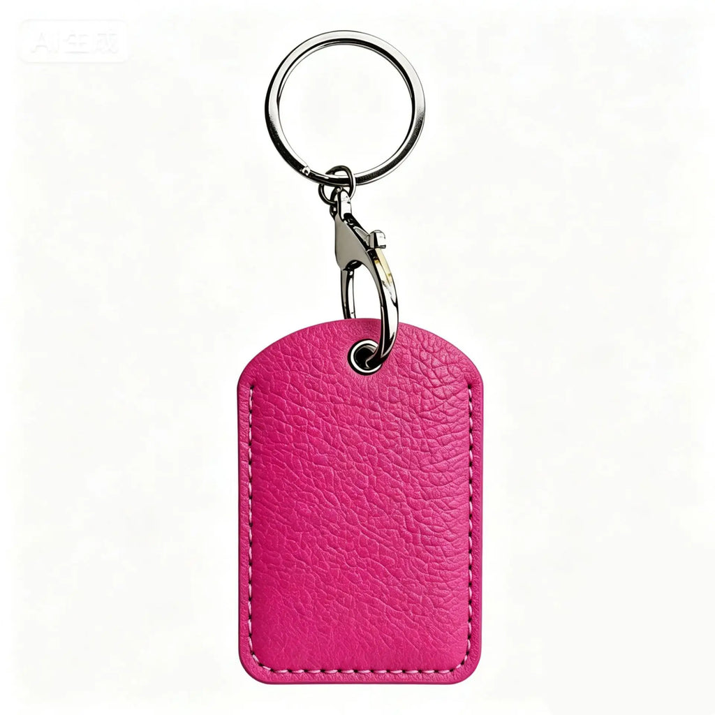 PU Leather Mini Card Holder Keychain – ID & Access Card Case Card Holder Keychain Richie's 22