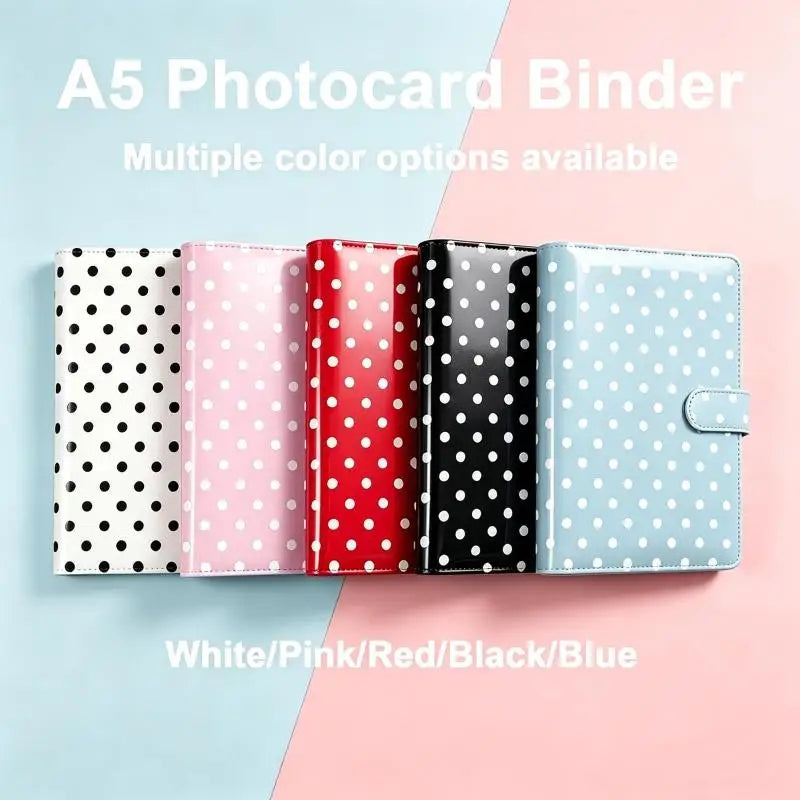 A5 Kpop Photocard Binder Album – 25 Pages, 4-Grid Pockets Photocard Binder Album Richie's