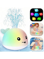 Light Up Whale Baby Bath Toy Sprinkler for Toddlers 0–3 Baby Bath Toy Richie's