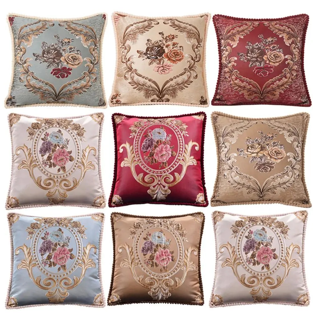 Retro European Jacquard Cushion Cover – Decorative Pillowcase Decorative Cushion Cover Richie's