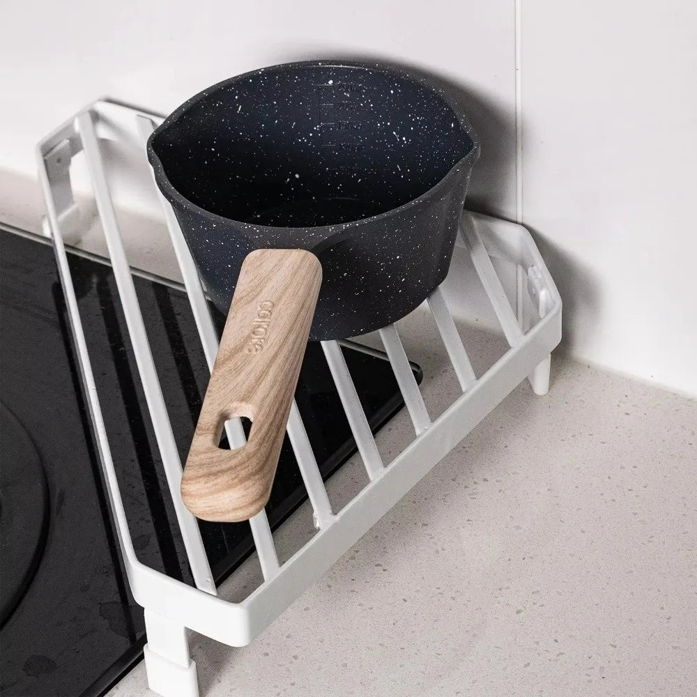 Metal Iron Triangular Corner Kitchen Shelf | Storage Rack Kitchen Storage Rack Richie's