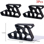 3-Pack Sliding Window Stopper Door Wedge Non-Slip Track Lock Window Door Stopper Richie's Black 3Pcs