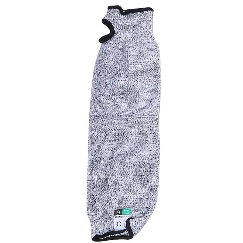 Level 5 HPPE Cut Resistant Fingerless Arm Sleeve | Work Protection Cut Resistant Arm Sleeve Richie's Thumb opening 45cm