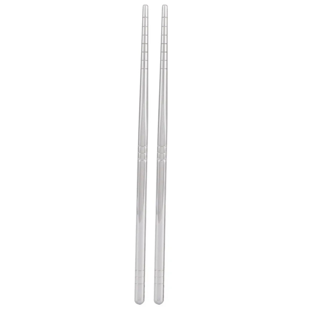 4 Pairs Stainless Steel Chopsticks – Non-Slip, Reusable Metal Chopsticks Set Richie's