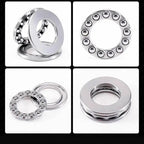 Stainless Steel Thrust Ball Bearings S51200–S51207 316/304 Thrust Ball Bearing Richie's