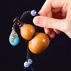 Natural Dried Mini Gourd Bottle Retro Hanging Pendant Décor Hanging Gourd Decor Richie's