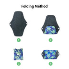 5-Pack Reusable Cloth Menstrual Pads – AWJ Heavy Flow Reusable Menstrual Pads Richie's