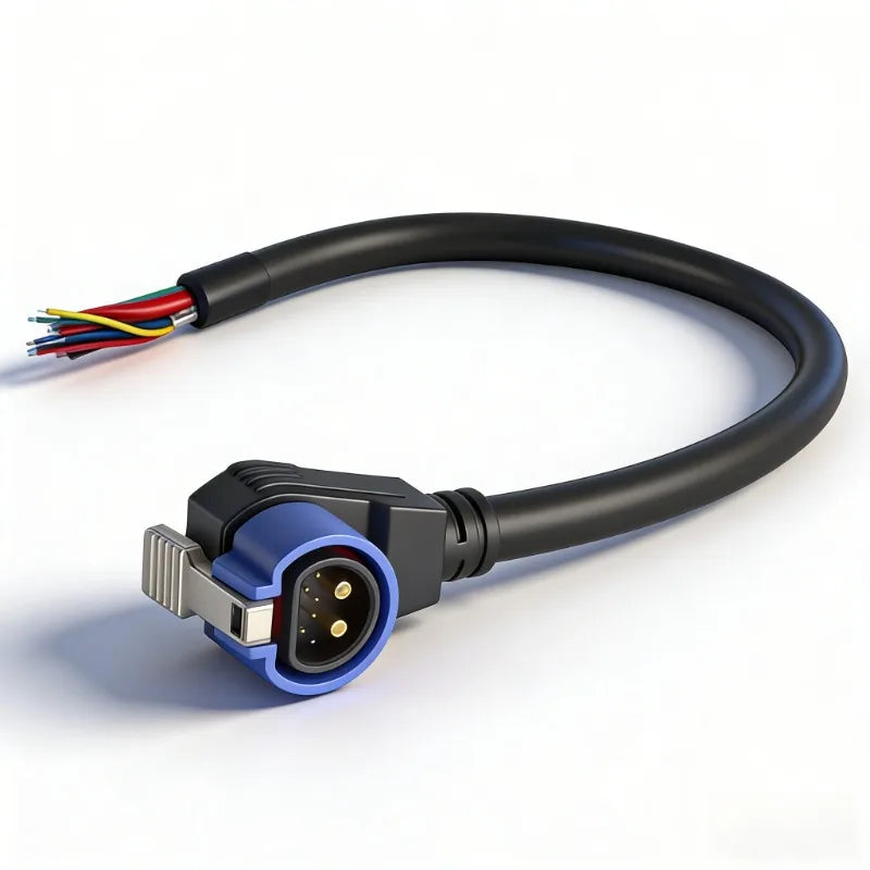 Iron Tower M28 Male Elbow EV Charging Waterproof Connector EV Charging Connector Richie's