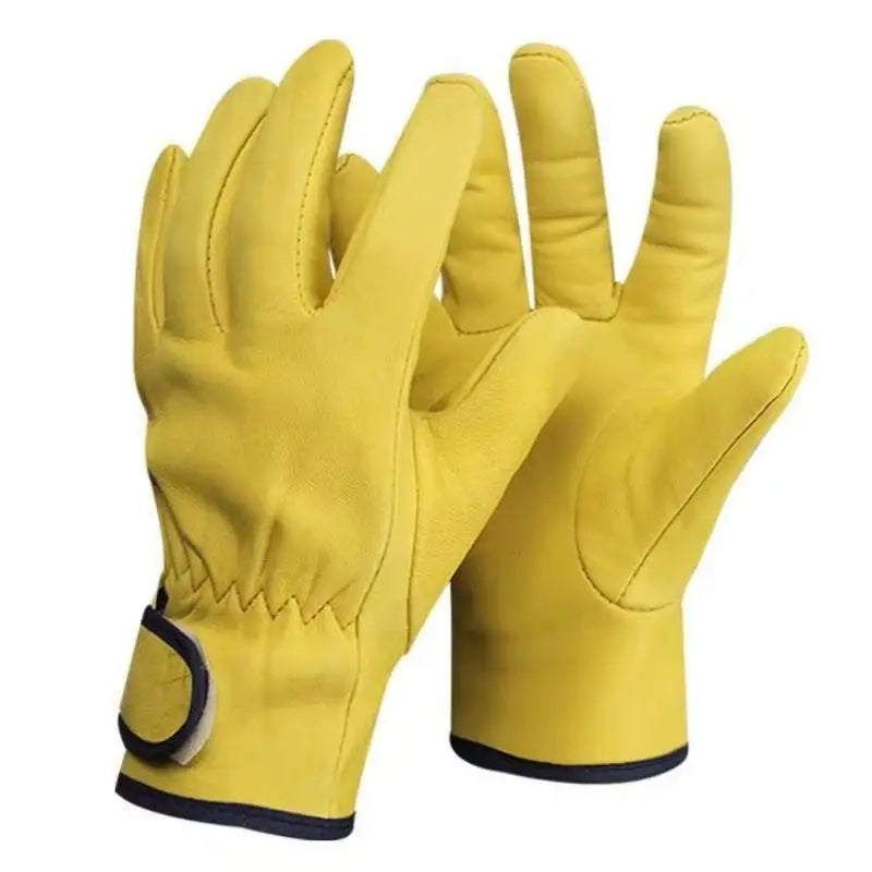 Sheepskin Leather Welding Gloves – Heavy Duty Work Protection Leather Work Gloves Richie's