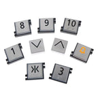Elevator Button 3600 5500 Numeral & Direction Key with Braille Elevator Button Key Richie's