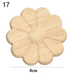 Floral Wood Carved Appliques – Decorative Furniture Corner Accents Wood Carved Applique Richie's 17