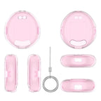 Crystal Clear Hard Case for Tamagotchi Uni – PC Shockproof Cover Game Console Case Richie's pink