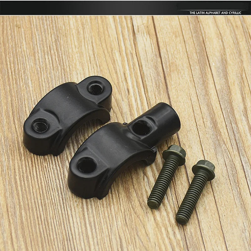 Motorcycle Handlebar Mirror Mount Bracket 8MM/10MM – 2pc Mirror Mount Bracket Richie's