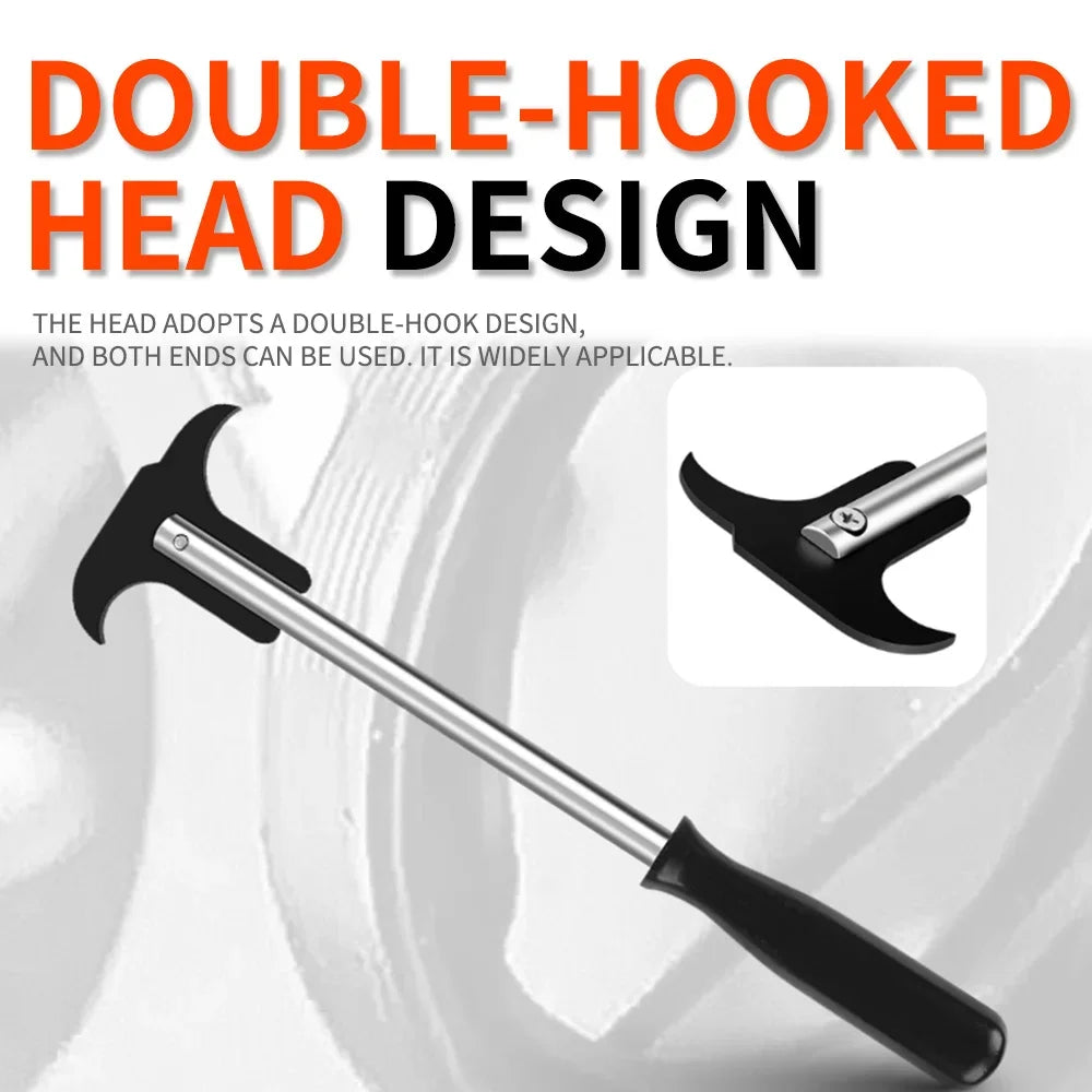 Double Hook Oil Seal Puller Tool – Ergonomic Grip Handle Oil Seal Puller Richie's