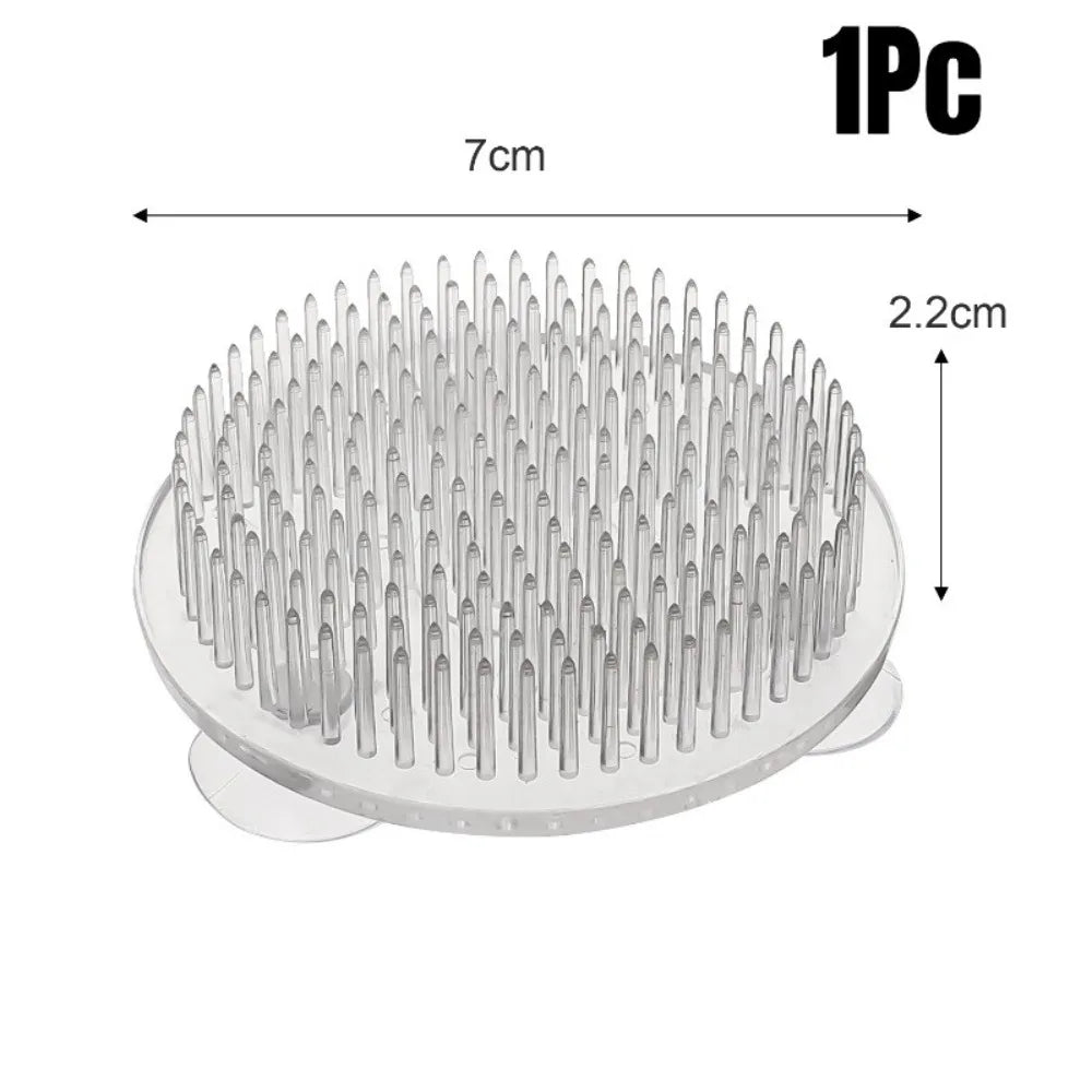 Transparent Ikebana Stem Holder Flower Arrangement Base 1/3Pcs Floral Arrangement Tool Richie's 1Pc