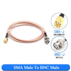 RF Coax Extension Cable BNC SMA MMCX SMB RG316 Adapter Coaxial RF Cable Richie's