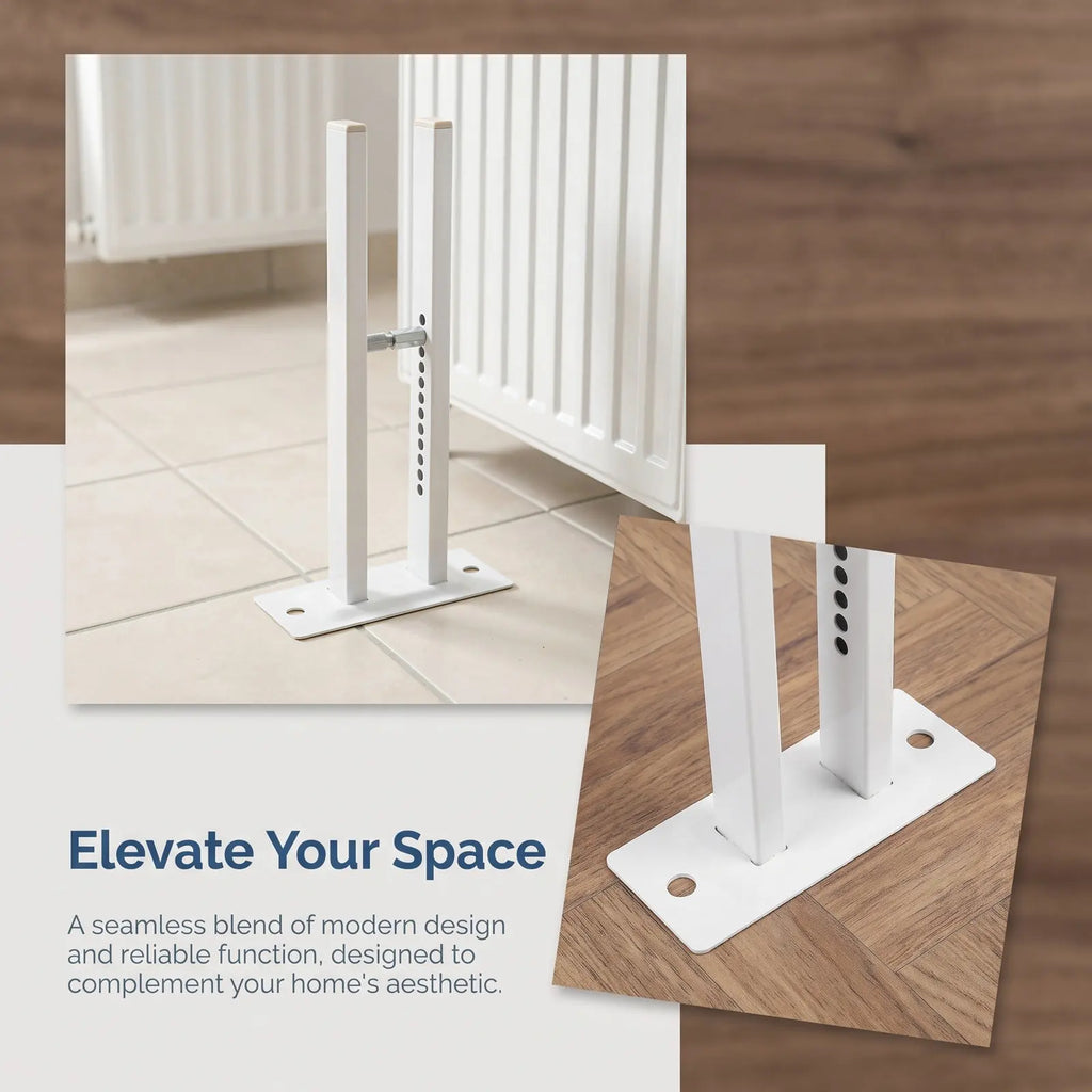Aluminum Radiator Floor Bracket – Universal Panel Radiator Support Radiator Floor Bracket Richie's
